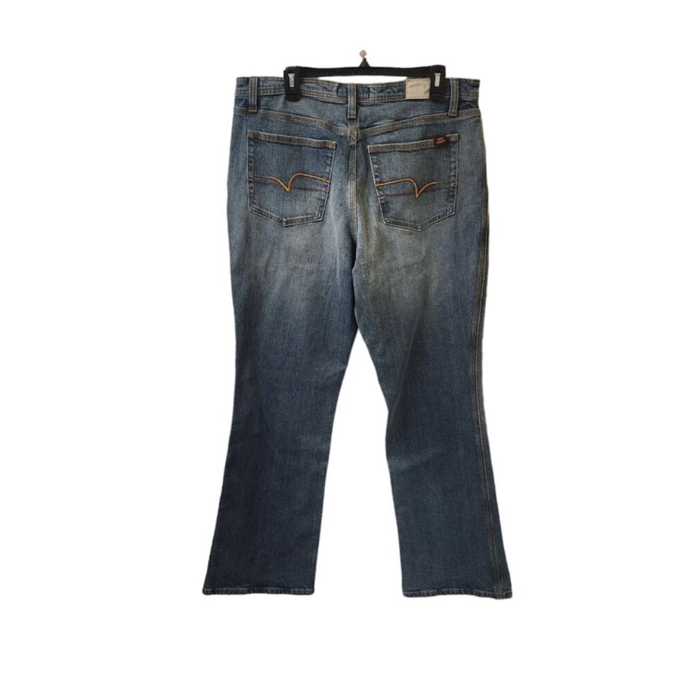 NWT Blue Bootcut Jeans Size 19 Juniors High Rise